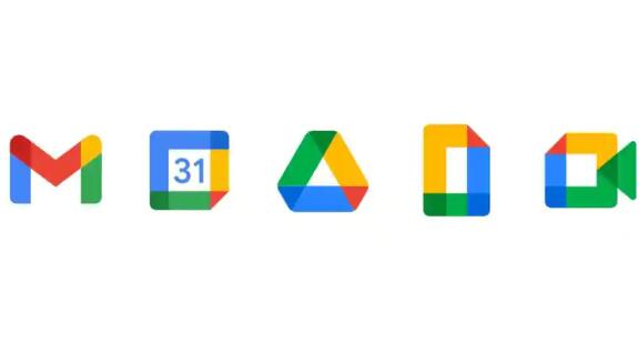 Google开始推出新的Gmail和云端硬盘徽标_安徽热线